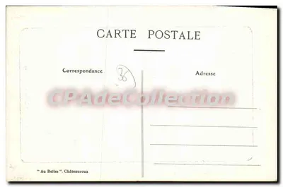 Châteauroux (Indre) — Plac Gambetta — CPAdeCollection n°202 — Rewers