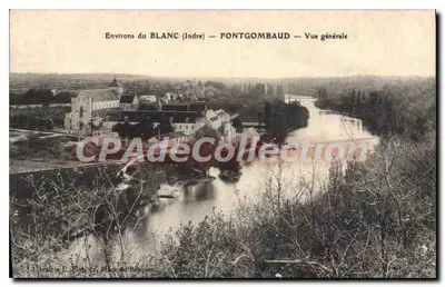 Arredores do BLANC (Indre) — FONTGOMBAUD — Vista geral