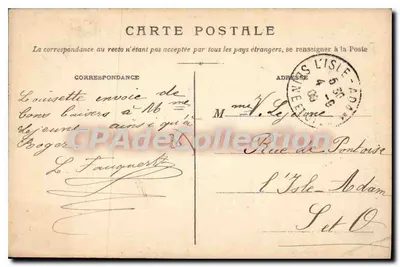 LA CHATRE — Palácio de Justiça. Fachada principal — Verso