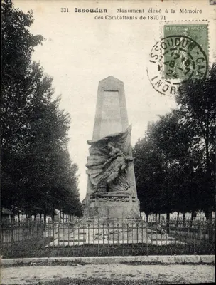 Issoudun - Monument élevé à la Mémoire des Combattants de 1870-71 — éditeur inconnu, n° 331