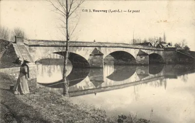 Vouvray (Loire-et-Loire) — O ponte — GB 3