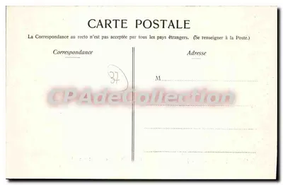 Richelieu (Indre e Loire) — O antigo Castelo - Aspecto geral — Ch. Arambourou, fot. Châtellerault — Verso