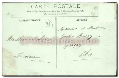 Chisseaux (Loire-et-Loire) — Zamek — Galerie Foucher — Rewers