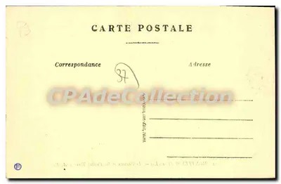 Montrésor (Indre-et-Loire) — Montrésor Kalesi ve Eski Kuleler — A. P. — Arka yüz