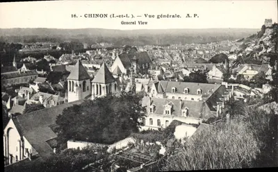 Chinon (Indre-et-Loire) — Allgemeiner Blick — A.P.