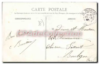 Grenoble - Il Drac, il Ponte sospeso e il Néron — Galeries Modernes, Grenoble, n° 416 — Verso