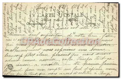 O Plano da Agulha — Vienne (Isère) — B.P., Paris, n° 133 — Verso