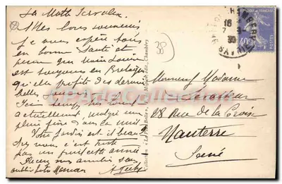 Chignin — Świątynia św. Anzelma — Szczawina Granier 1938 m. — Rewers