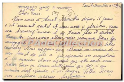 St-MARCELLIN — Passeio de Joud — Edit Buisson n°7413 — Verso