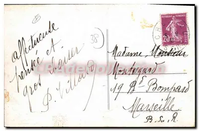 Crémieu — Castelo de Saint-Julien — Fot. Combier Macon — Verso