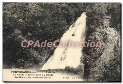 Pontcharra-sur-Bréda (Isère) — A Cachoeira e as Gorges do Bréda — Sociedade do Haut-Grésivaudan, N° 422