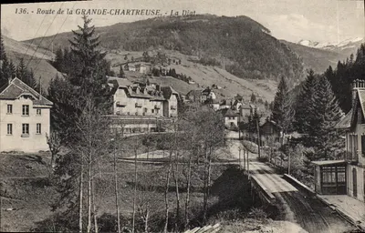 Route de la Grande-Chartreuse - La Diat - Édition Martino & Frères-Bugo, Grenoble