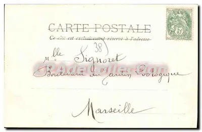 Ligne de la Mure — Przejście przez Rivoire z przepaścią 300 metrów nad Drac i Mont-Aiguille — Papeterie des Alpes Eug. Robert, Grenoble — Rewers