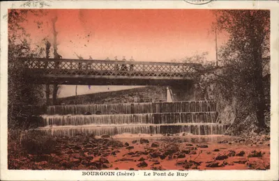 Bourgoin (Isère) — O Ponte de Ruy — editor não identificado