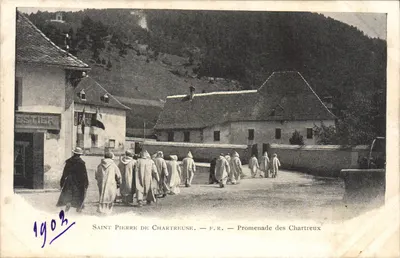 Saint Pierre de Chartreuse — Promenade des Chartreux — F.R. — Éditeur Estier