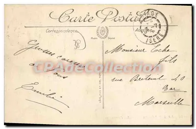 Uriage-les-Bains — As Promenades — L.D. — Verso