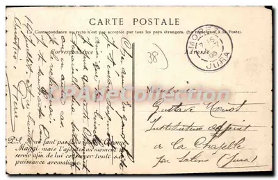 Isère — Entrée de la Grande Chartreuse de Grenoble — Éditeur non identifié, n° 25 — Verso