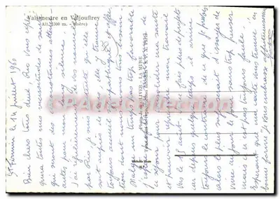 Vaison en Valjouffrey — Widok panoramiczny z łuku — Foto J. LIVER - LA MUIRE — Rewers