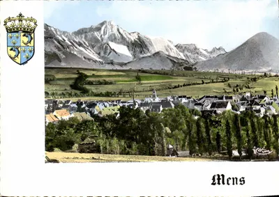 Mens — vista panorâmica com o Grande Ferrand — Comsier Imp. M. (S.-et-L.)