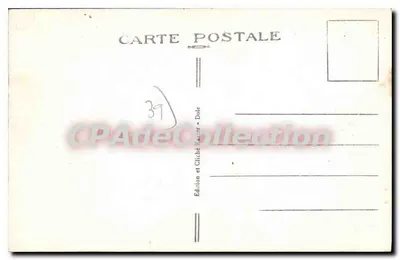 Dole (Jura) — Zabytek rzymskiego mostu nad Dzubem — Wydawnictwo Cliché Catar - Dole — Rewers
