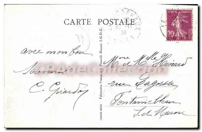 Dole — Widok ogólny i Port Kanału — Wydawca S.G.D.G. nr 97 — Rewers
