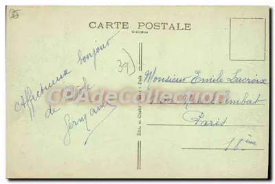 DOLE (Jura) — Pont sur le Canal. — Verso