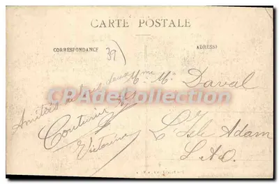 Morez-le-Bas i la Roche au Dade — Gliche Paget, księgarz w Morez — Rewers