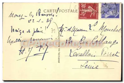 Morez — Vista panorâmica — Braun & Cie, Mulhouse-Dormance, n°5188 — Verso