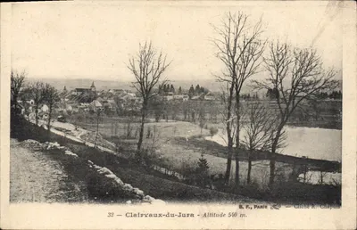 Clairvaux-du-Jura — Vista panorâmica — Editor B. F., Paris, n° 32