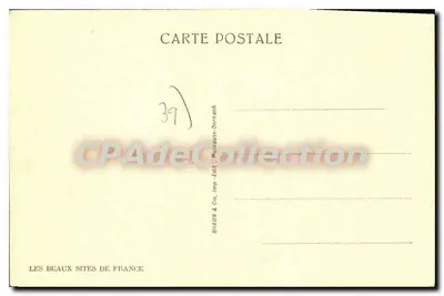 Salins-les-Bains — Vista geral — Fort Belin — Verso