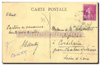 Arbois — A Torre Gloriette — O Jura Pittoresco — Verso