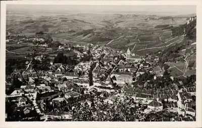 Poligny (Jura) — Vista geral — Edições de Arte 'Ycart', Rua Martel, B. 2187