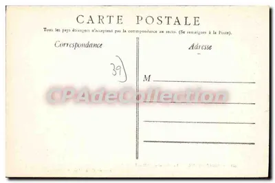 Saint-Amour — A Capela de Allional — Edição G. B., Lons-le-Saunier. — Verso