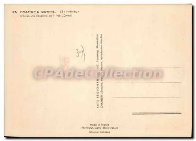 Wnętrze w Franche-Comté — (6) — Wydawnictwa Regionalne — Rewers