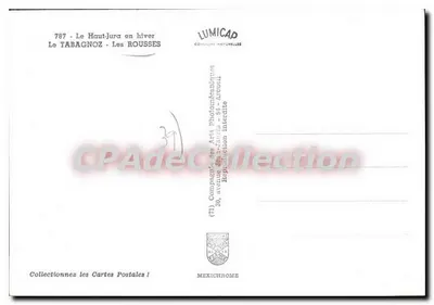 Alto Jura no inverno — O Tabagnoz — Les Rousses — Lumicap — Verso