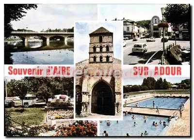 Aire-sur-Adour — vista panorâmica — Editor Victor-Hugo, n° 3481
