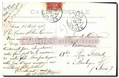 DAX — Wielkie Termale — Zbiór H. L. — Rewers