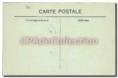 DAX — Statua i Plac Borda, strona Caisse d'Epargne — Wydawnictwo A. Cazenave, n°25 — Rewers
