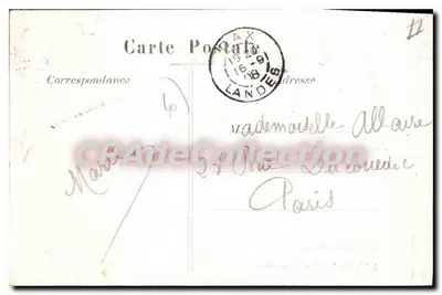 DAX — La Fontaine-Chaude — Wydawca: J. CASTING — Rewers