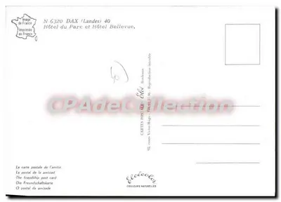 Hôtel du Parc — Dax (Landes) — Élécoeur — Rewers
