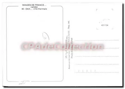 DAX ... Miasto Termalne — Obrazy Francji, Landes — Rewers