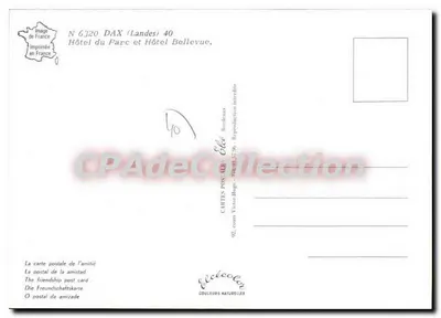 Hotel du Parc — Dax (Landes) — Élécocolor — Rewers