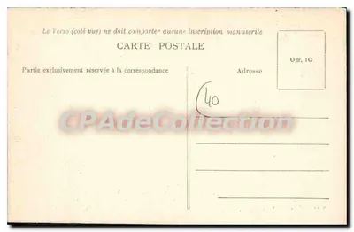 Les Pins, la Lagune, la Lande — Widoki z terenu LANDES — nieznany wydawca, nr serii 88 — Rewers