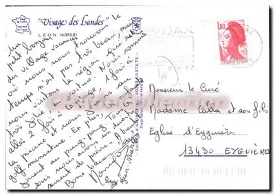 Vilas de Férias sob os Pinheiros — Leon — J. Vignes — Verso