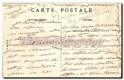 St-Aignan (L.-et-Ch.) — El Castillo y la Sellería — Edición L. Meunler — Reverso