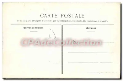 Castelo de Villesavin (século XVI) — Fachaça meridional — C. Tannier, editor, Blois — Verso