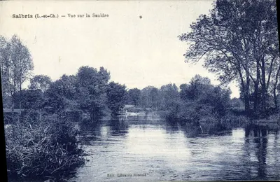 Salbris (L.-st-Ch.) — Vista sobre a Sauldre — Livraria Renaud