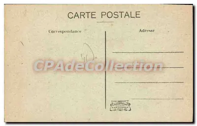St-Aignan-sur-Cher — Großer Treppenaufgang des Schlosses — Verlag: Dakkar-Frères, Paris — Rückseite