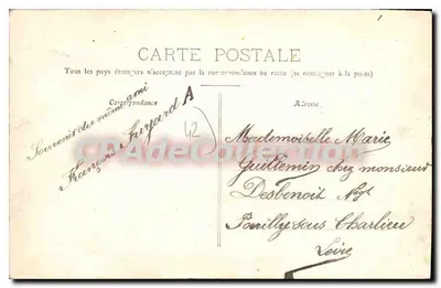 Roanne (Loire) — O Teatro Municipal — Mme Boulery, editora — Verso