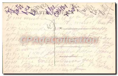 Zamek Genétine, blisko NOIRÉTABLE — wydawca: Wydawnictwo Poczty — Rewers